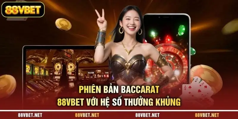 Phiên bản Baccarat 88VBET với hệ số thưởng khủng Phiên bản Baccarat 88VBET với hệ số thưởng khủng